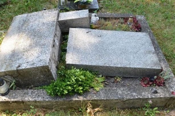V Jasove vandal poskodil 22 nahrobnych kamenov Policia zahajila trestne stihanie