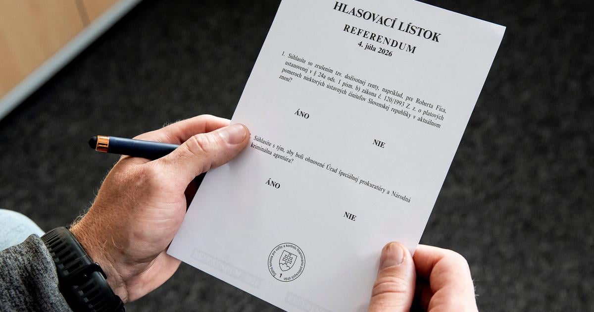referendum 2026 slovensko hlasuje v referende iniciovanom stranou demokrati minuta po minute