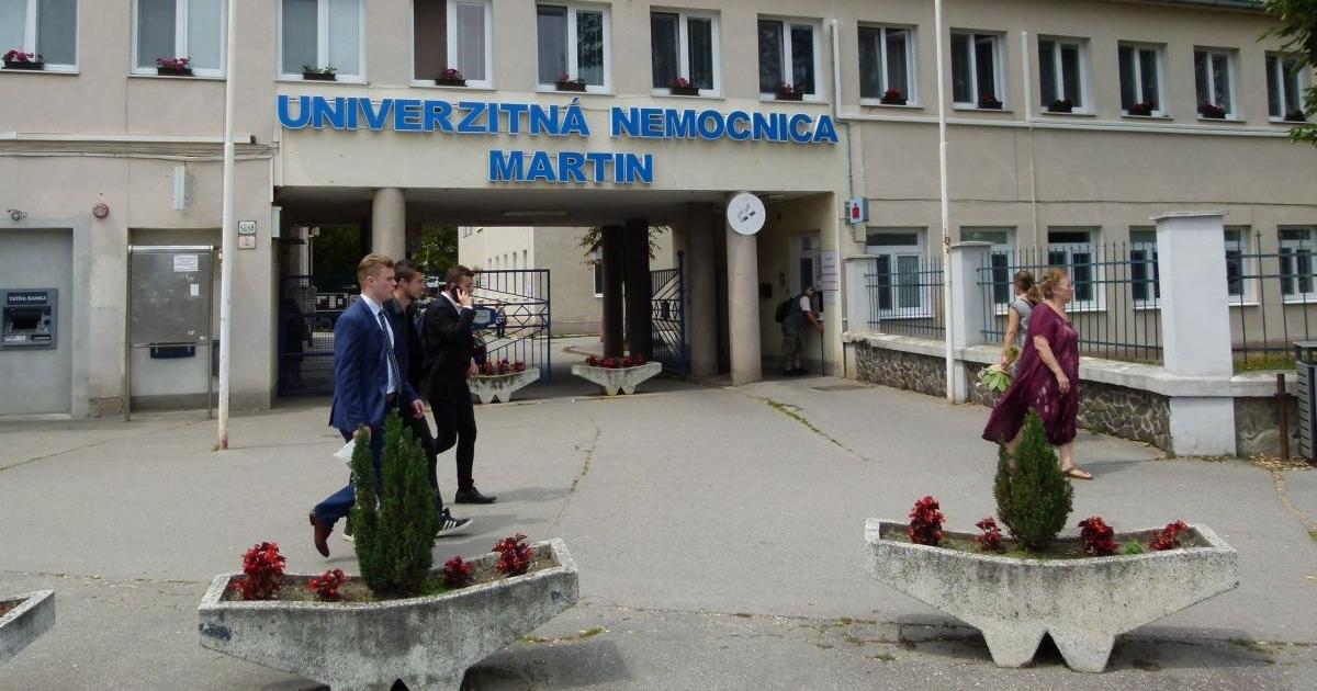 Na Univerzitnej nemocnici Martin bola nahlasena bomba