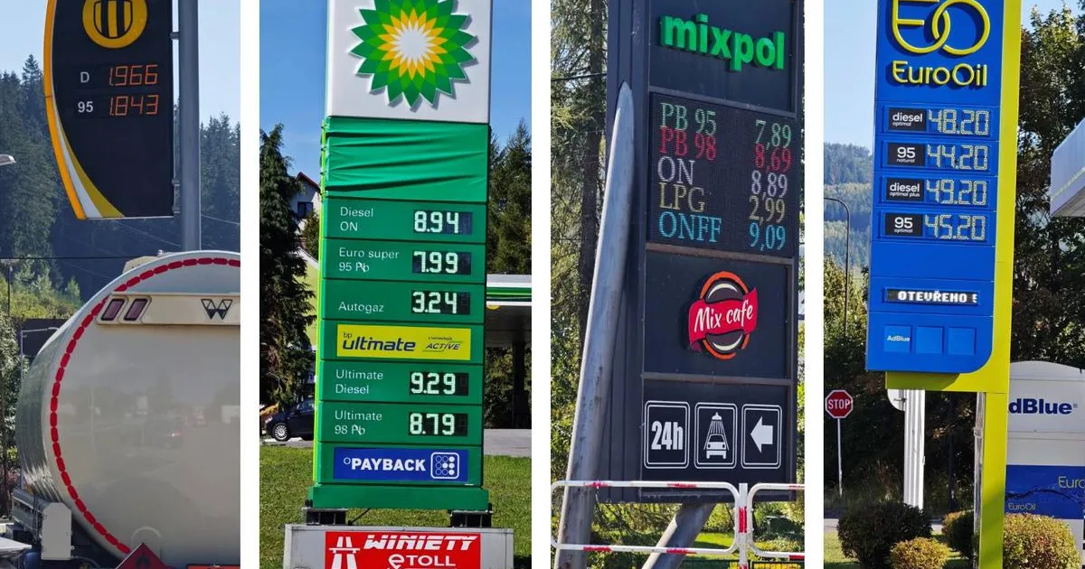 Ceny palív na Kysuciach, v Česku a Poľsku: Kde tankovať výhodne?