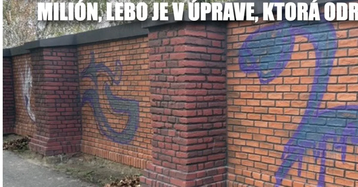 Cynická obluda: Sprejerom nikto nepovedal, že ich činnosť je trestná