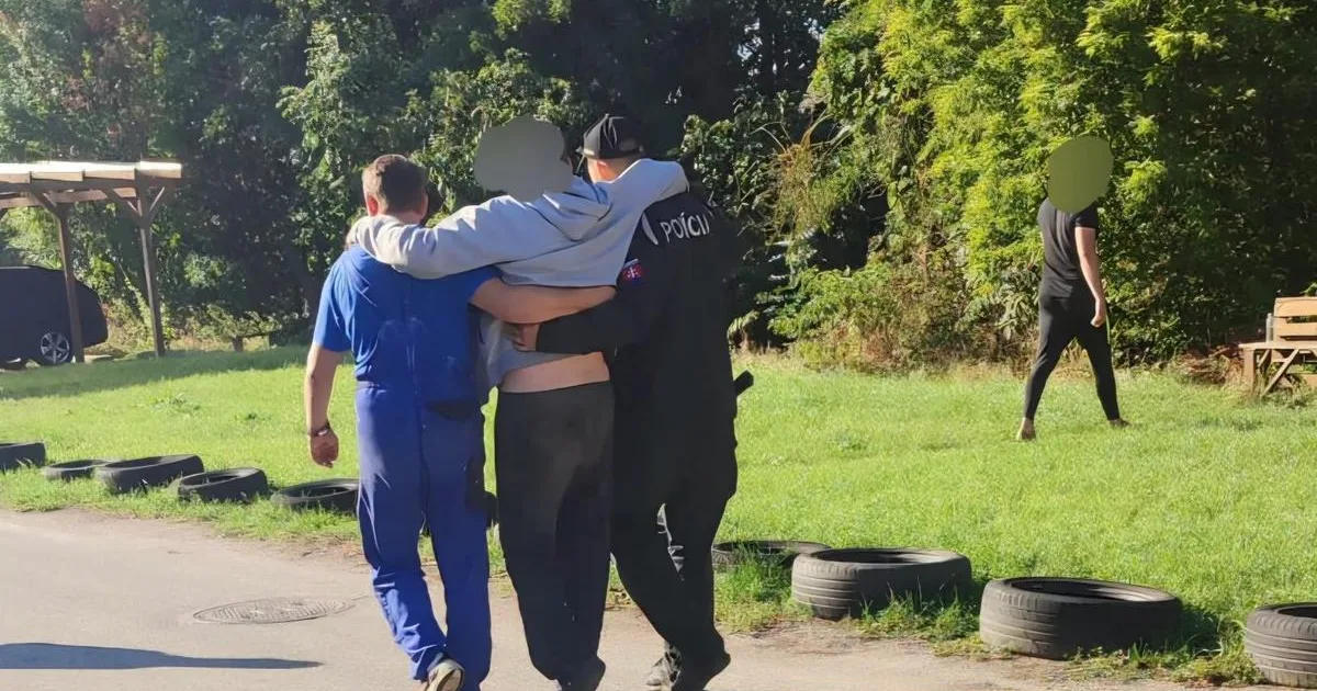 Dôchodca spadol do potoka pri záchrane ježka, vytiahli ho policajti