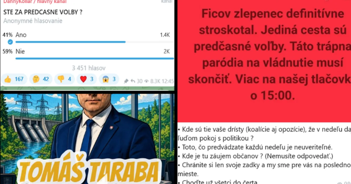 Fico dostal varovanie, Danko je terčom posmechu: dezinfoscéna reaguje