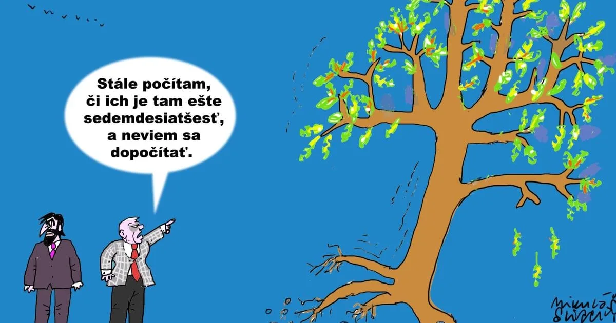 Politická karikatúra: Jeseň vládnej koalície