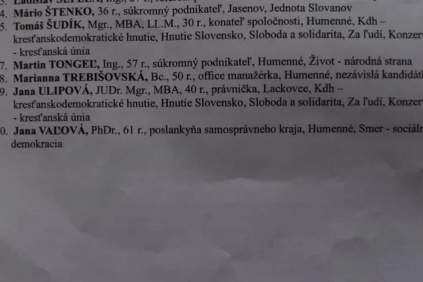 Pred voľbami nastal v meste zvláštny problém. Všetko sa začalo jednou chybou...