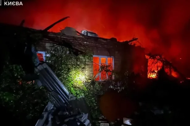 Ruský raketový a dronový útok na Kyjevskú oblasť zabil dieťa a ďalších ľudí zranil