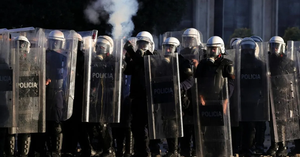 Albánske protesty pokračujú už piaty deň po sebe