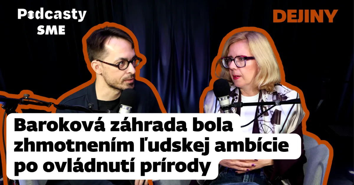 Baroková záhrada zhmotňovala ľudskú ambíciu ovládnuť prírodu