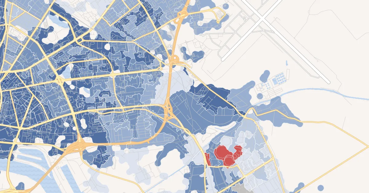 Bratislavská volebná mapa: Ako volili susedia a Rážovo ohnisko podpory