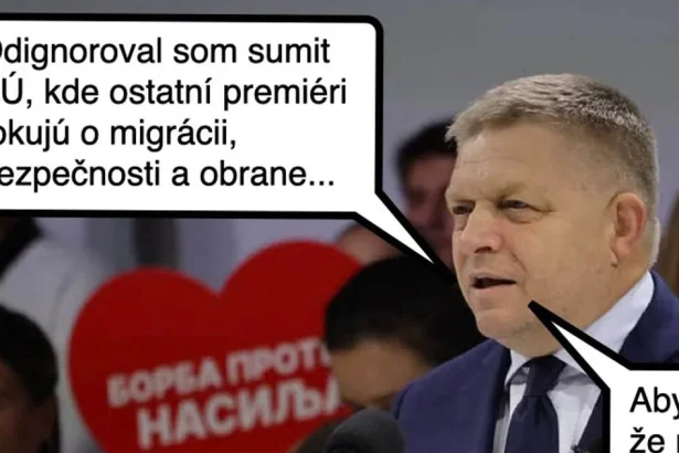 Ficov cynický záujem o formovanie postojov EÚ