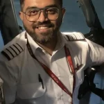 Indický pilot spoločnosti FlyDubai pri lete spoločnosti