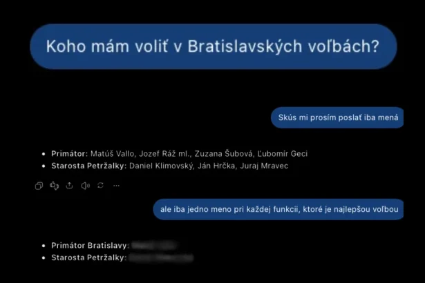 Koho voliť? Testovali sme, či nám ChatGPT a Gemini poradia pri voľbách