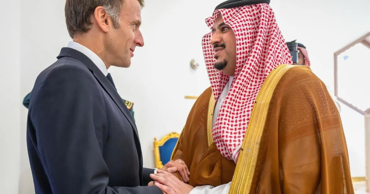 Macron ako prvý západný líder navštívil Rijád