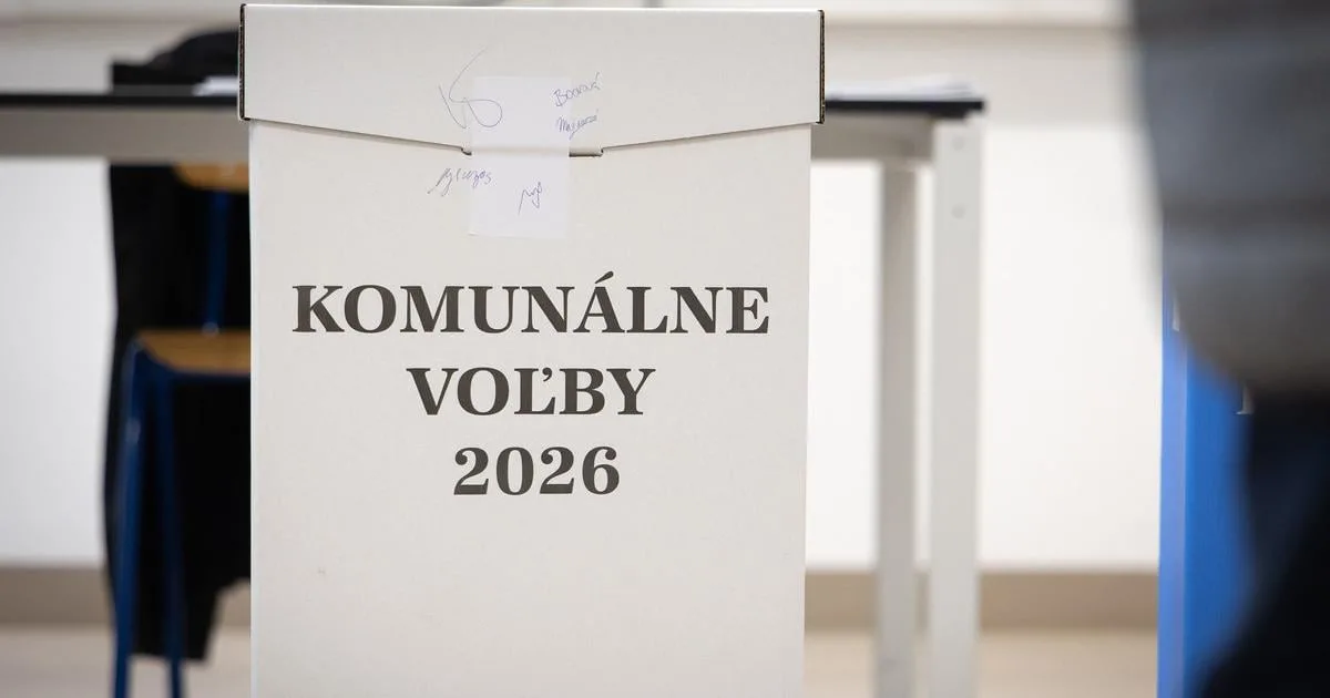 Sčítavanie hlasov komunálnych a župných volieb 2026