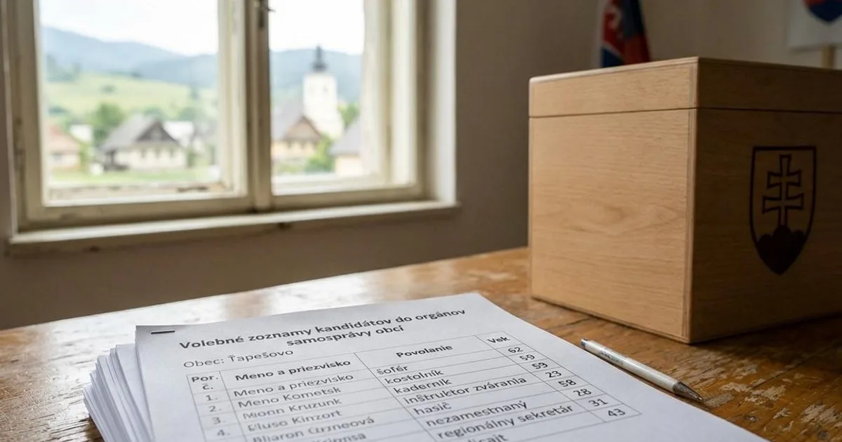 Zriedkavé povolania na kandidátkach: šofér pohrebnej služby, kostolník či kaderník